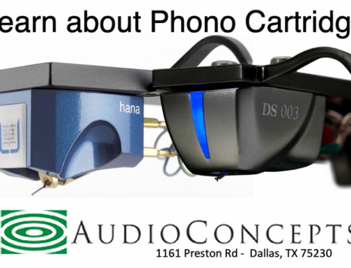 Learn about Phono Cartridges at Audio Concepts