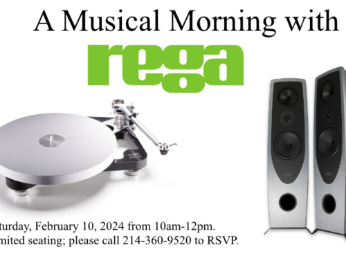 A Musical Morning with Rega